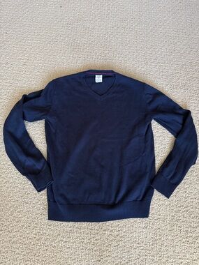 Boy’s V-Neck GAP Navy Sweater